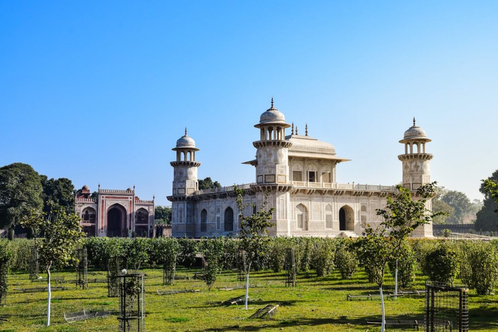 Tomb of Itmad-ud-Daula in Agra, Uttar Pradesh, India